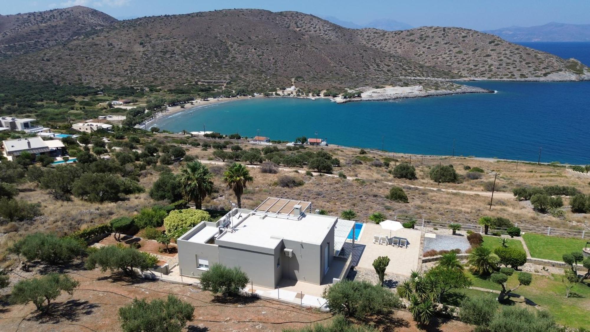Villa Tholos Crete Kavoúsion 외부 사진